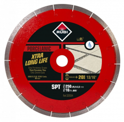 Disc diamantat pt. gresie portelanata 250mm SPT 250 Premium - RUBI-32934 