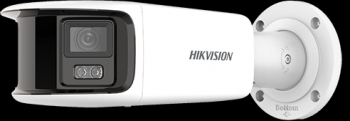 ColorVu - Camera IP 8MP Panoramic view 180gr. WL 40m Audio - Hikvision DS-2CD2T87G2P-LSU-SL-4mm 