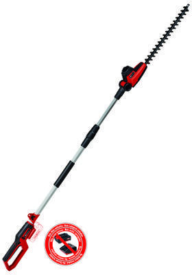 Foarfeca gard viu cu maner telescopic Einhell GC-HH 1845 Li T-Solo lungime maxima de taiere 410 mm 
