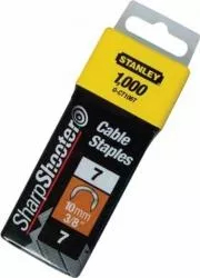 Pachet Stanley 1000 capse pt. cablu 14mm 