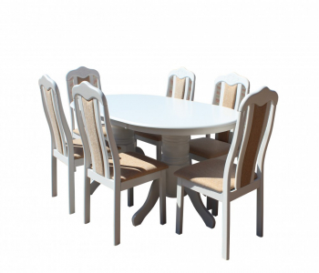 SET RH7017T+6RH558C WHITE 150x90x76 cm 