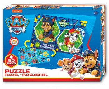 Puzzle Patrula catelusilor doua fete 50 piese 