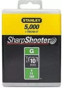 Pachet 5000 capse Stanley pentru uz profesional tip G 10 mm/3/8 