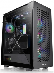 Carcasa Thermaltake Divider 500 TG Air fara sursa ATX neagra 