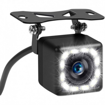 Camera Marsarier Techstar® 12L Iluminare LED HD Pentru Navigatii Auto Conexiune AV Rezistenta la APA si 
