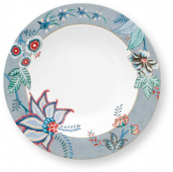 Farfurie supa 21.5 cm FestivalFlowerBlue 