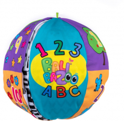 Minge educationala cu 2 fete pentru bebe 7Toys