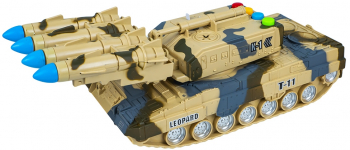 Tanc cu lumini si sunet Military 7Toys 