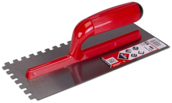 Gletiera dintata cu maner plastic 28cm 8mm - RUBI-25905 