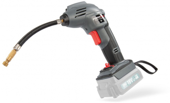 Compresor aer pe acumulator Powerplus POWEB5010 foarte usor 18v 8 bari accesorii umflare 