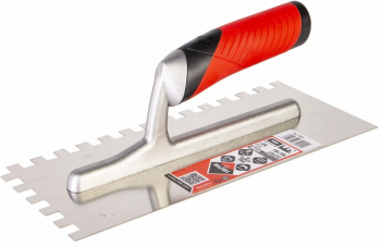 Gletiera dintata cu maner Rubiflex 28cm 10mm - RUBI-74941 