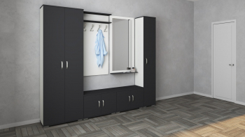 Set Hol haaus Como V2 Alb/Antracit L 230 cm 