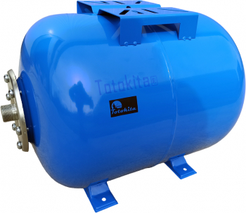 Vas expansiune hidrofor orizontal 50 litri 10 bari membrana EDPM inclusa Totokita 