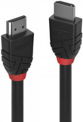 Cablu video LINDY Black HDMI Male - HDMI Male v2.0 1m negru