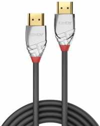 Cablu video LINDY Cromo HDMI Male - HDMI Male v2.0 10m gri-argintiu 