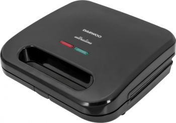 Sandwich maker 3in1 Daewoo DSM300, Putere 800W, plăci neaderente, plăci Interschimbabile, sandwich, gofre, grill, indicator luminos incalzi