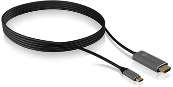 Cablu Raidsonic IcyBox USB-C 3.1 Male - HDMI Male 1.8m Negru