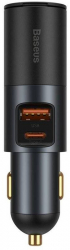 Incarcator auto Baseus CCBT-C0G 1x USB 1x USB-C 120W Black 