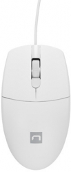 Mouse Natec Ruff 2 Wired White 