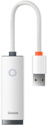 Placa de retea Baseus Lite WKQX000002 USB 2.0 Alb 