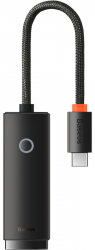 Placa de retea Baseus Lite WKQX000201 USB Tip C Negru 