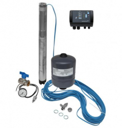 Pompa alimentare apa Grundfos SQE 5-70 cu pachet de presiune constanta 96524503 