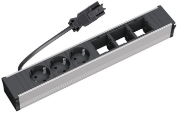 Priza/prelungitor Bachmann CONI 3x Schuko 1x USB 2x CM 