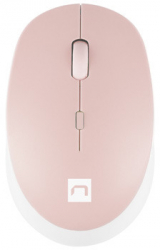 Mouse Natec Harrier 2 Wireless & Bluetooth Pink 
