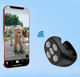 Telecomanda TikTok si alte aplicatii conexiune bluetooth 