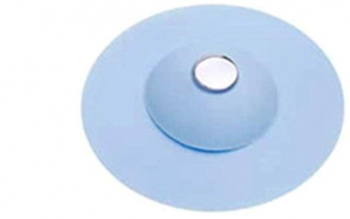 Dop din silicon pentru scurgere 10 cm albastru 
