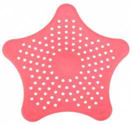 Sita pentru chiuveta si cada silicon 15 cm rosu 