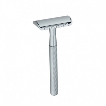 Aparat de ras Classic Safety Razor Techstar and reg SR1 Aliaj de Zinc Cu Lame De Rezerva Reutilizabil Ecologic