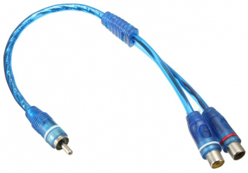 Cablu 1 x RCA Tata la 2 x RCA Mama 15 cm AXT-BBL7120 