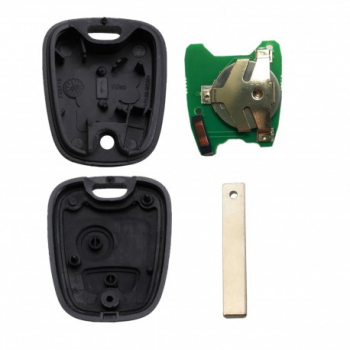 Cheie Auto Completa Techstar and reg Peugeot 307 407 433Mhz ID46 VA2 2 Butoane 