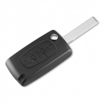 Cheie Auto Completa Techstar® Peugeot 407 307 207 ID46 Lama HU83 433Mhz 7961 3 Butoane