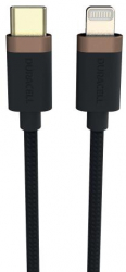 Cablu de date Duracell USB9012A USB-C - Lightning 1m Negru 