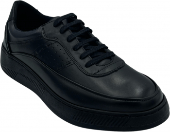 Pantofi casual pentru barbati 093 Piele naturala Negru 42 EU 