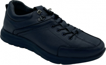 Pantofi casual pentru barbati 094 Piele naturala Blue 42 EU 