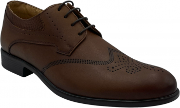 Pantofi eleganti pentru barbati 2889 Piele naturala Tutun 42 EU 