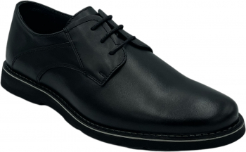 Pantofi eleganti pentru barbati 3821 Piele naturala Negru 43 EU 