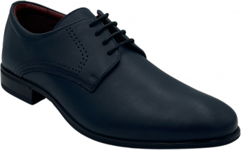 Pantofi eleganti pentru barbati 8096 Piele naturala Blue 42 EU 