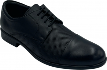 Pantofi eleganti pentru barbati 8305 Piele naturala Negru 42 EU 