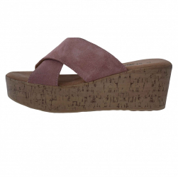 Saboti dama din piele naturala marca s.Oliver 5-27212-20-544-C5-15 roz 