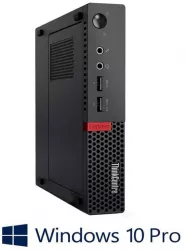 Mini PC Lenovo ThinkCentre M710q Quad Core i5-7500T 8GB DDR4 Win 10 Pro 