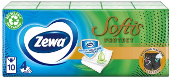 Servetele Zewa Softis Protect 4 Straturi 10 Pac/Set - AQUI12058