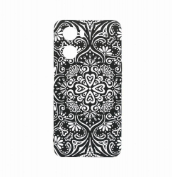 Husa Bestcase Compatibila Cu OPPO A77 5G Mandala rez la uzura Prot Cam Negru c-B 75