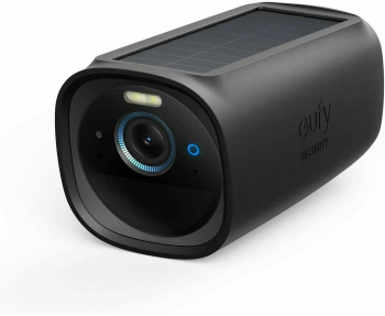 Set 2 huse silicon pentru eufycam 3 protectie UV si ploaie Negru