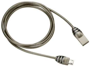 Cablu de date Canyon CNS-USBM5DG Micro USB USB 2.0 Type A 1 m Argintiu 