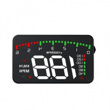 Ecran HUD Techstar and reg Head-Up Display Proiector Parbriz Afisare Multiple Informatii Conexiune OBD2 