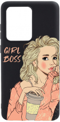 Husa Bestcase Compatibila Cu OPPO A77 4G / A77 5G Girl Boss Rezistenta la uzura B 1009 